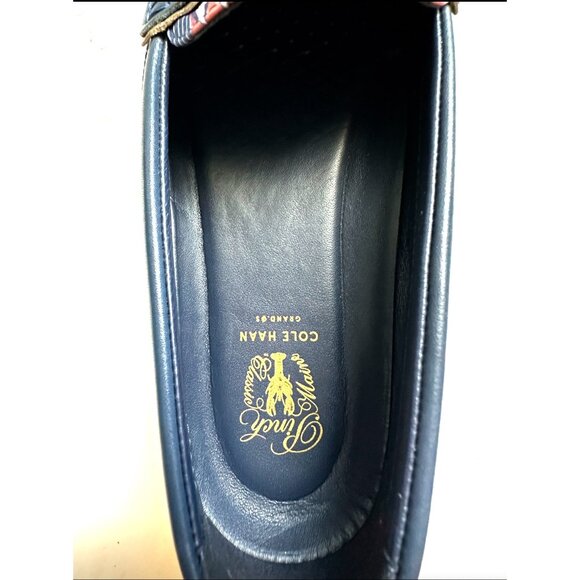 Cole Haan Pinch Weekender LX Tropical Print Ivory Womens Loafers Size 8.5B - Picture 4 of 9